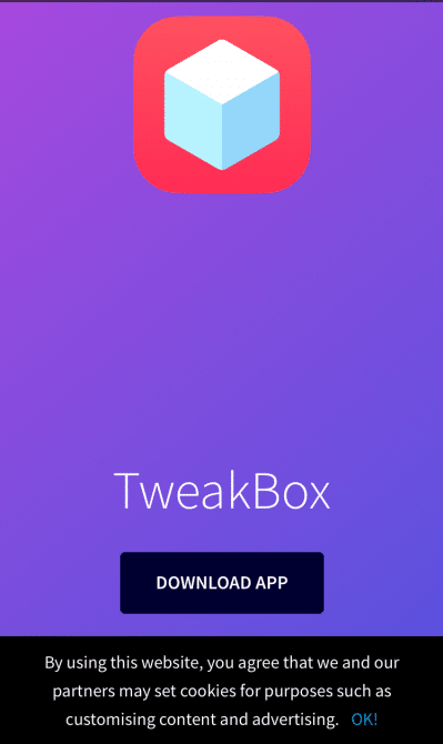 TweakBox Download on iOS