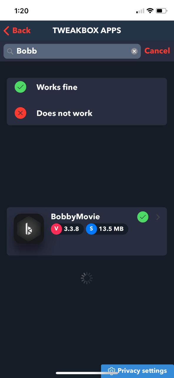 Bobby Movie on iOS - TweakBox