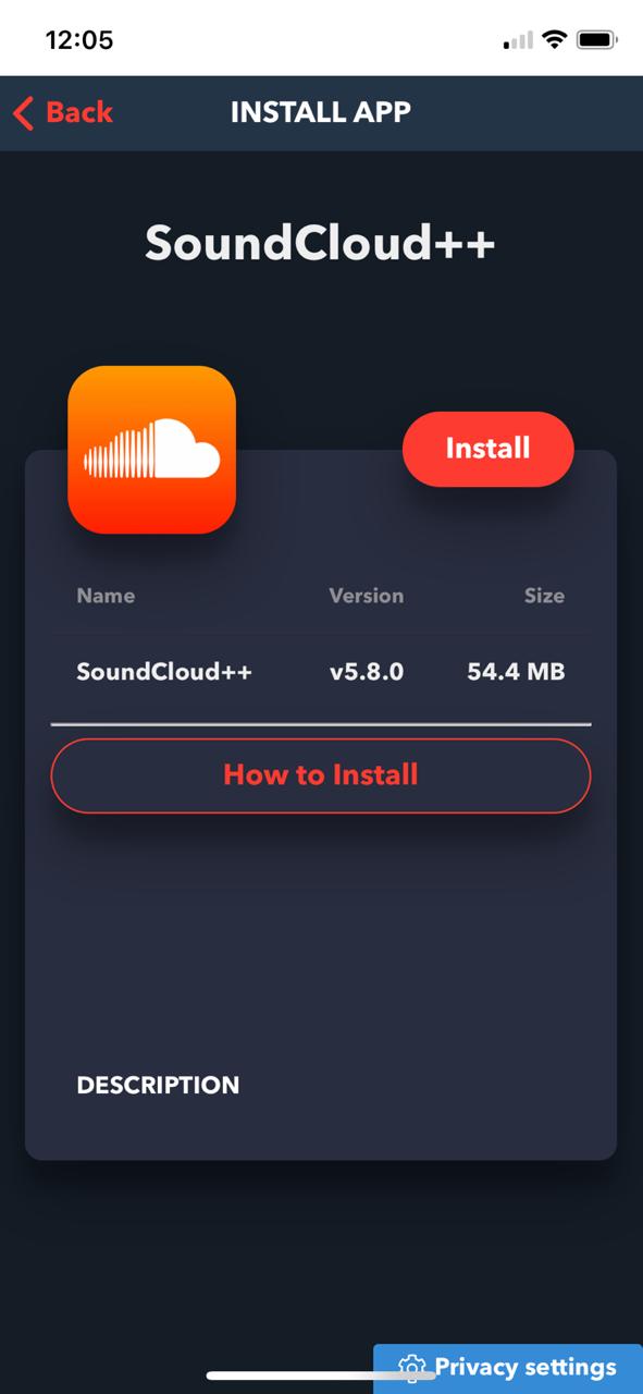 soundcloud++ iOS
