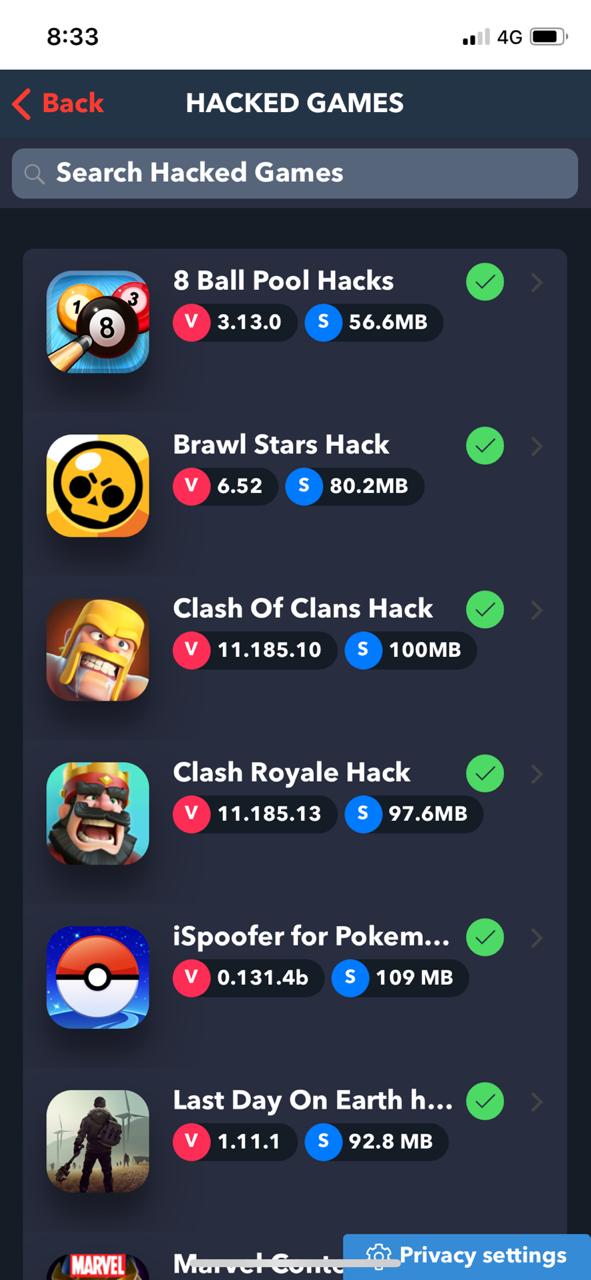Download Clash Royale Hack on iOS (iPhone/iPad) using TweakBox