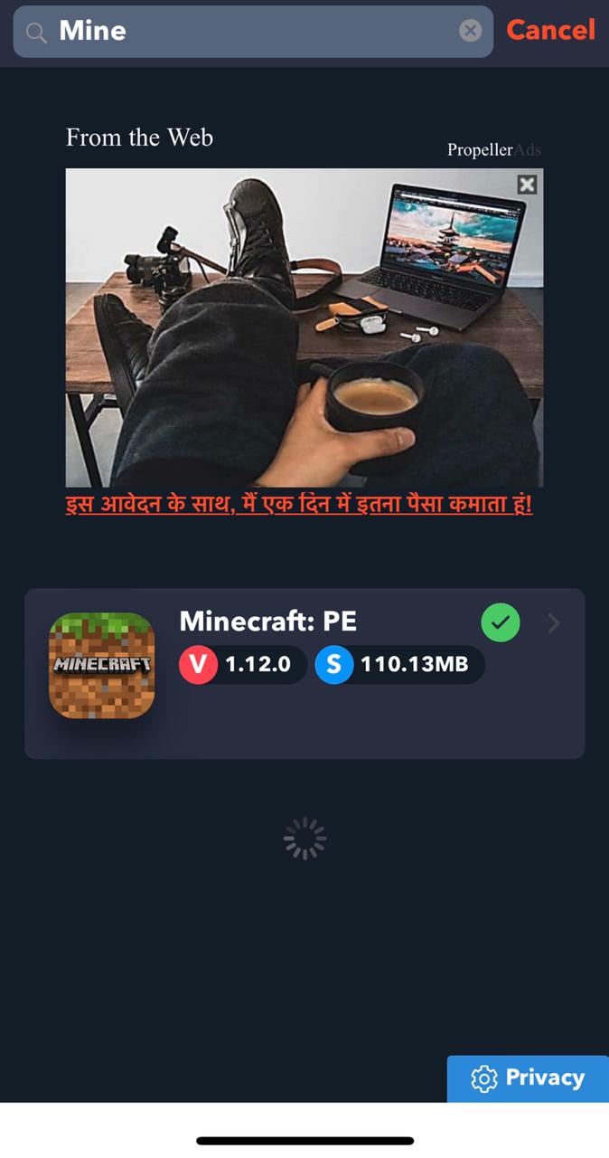 MineCraft PE - TweakBox App